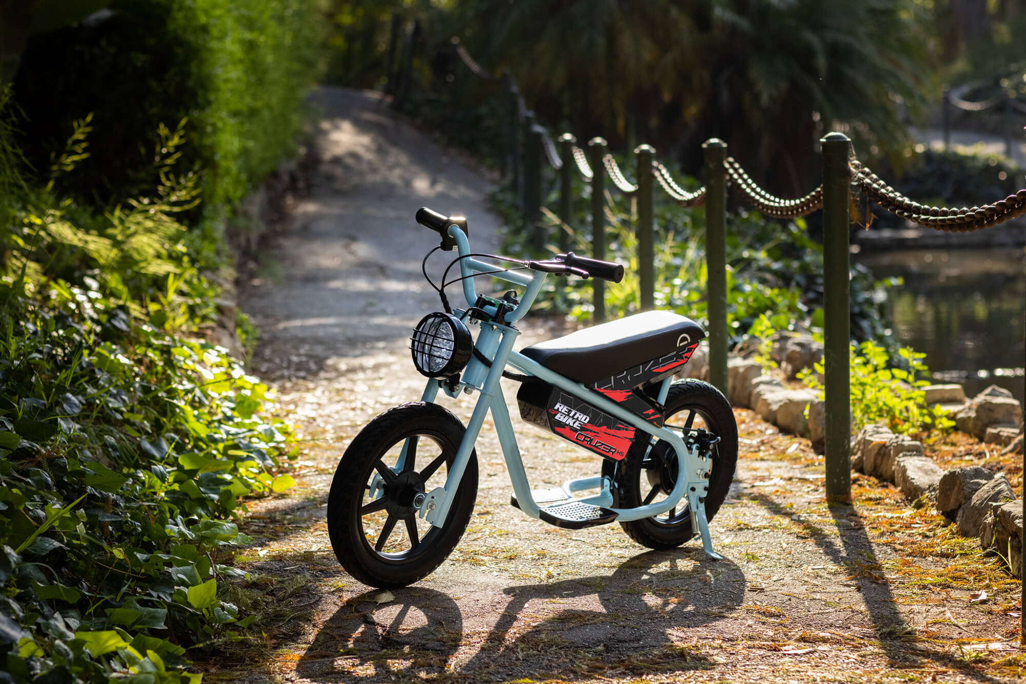 200W 24V MINI RETRO BIKE HC Sport 2 14" Elektrische Evenwichtsfiets voor Kinderen